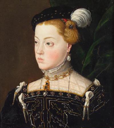 jakob seisenegger Erzherzogin Magdalena (1532-1590), Brustbild oil painting image